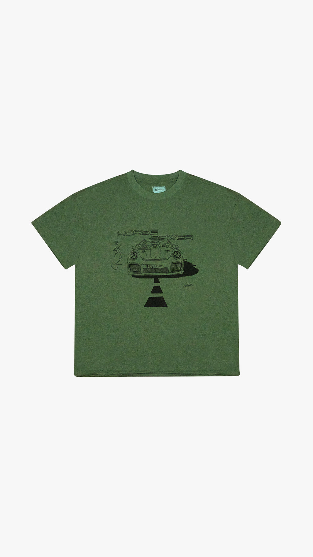 4SEASONS “HORSE POWER” T-SHIRT