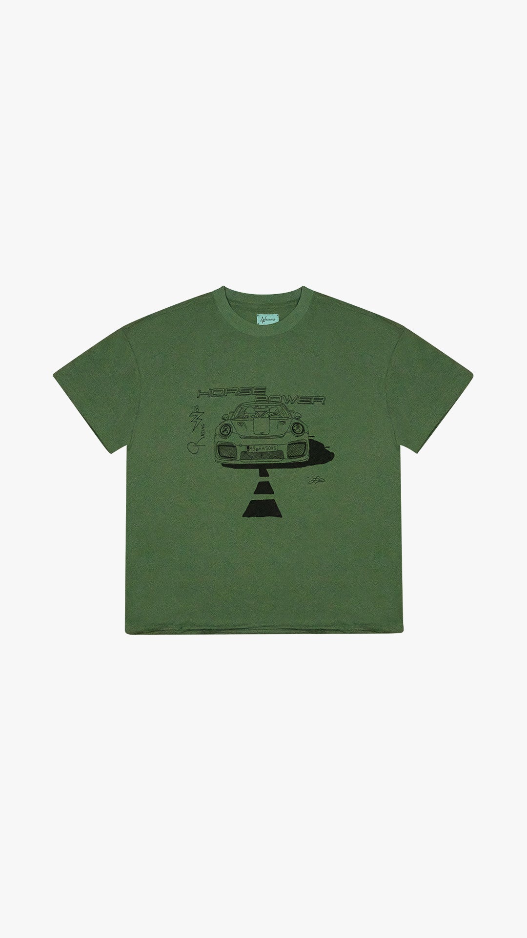 4SEASONS “HORSE POWER” T-SHIRT